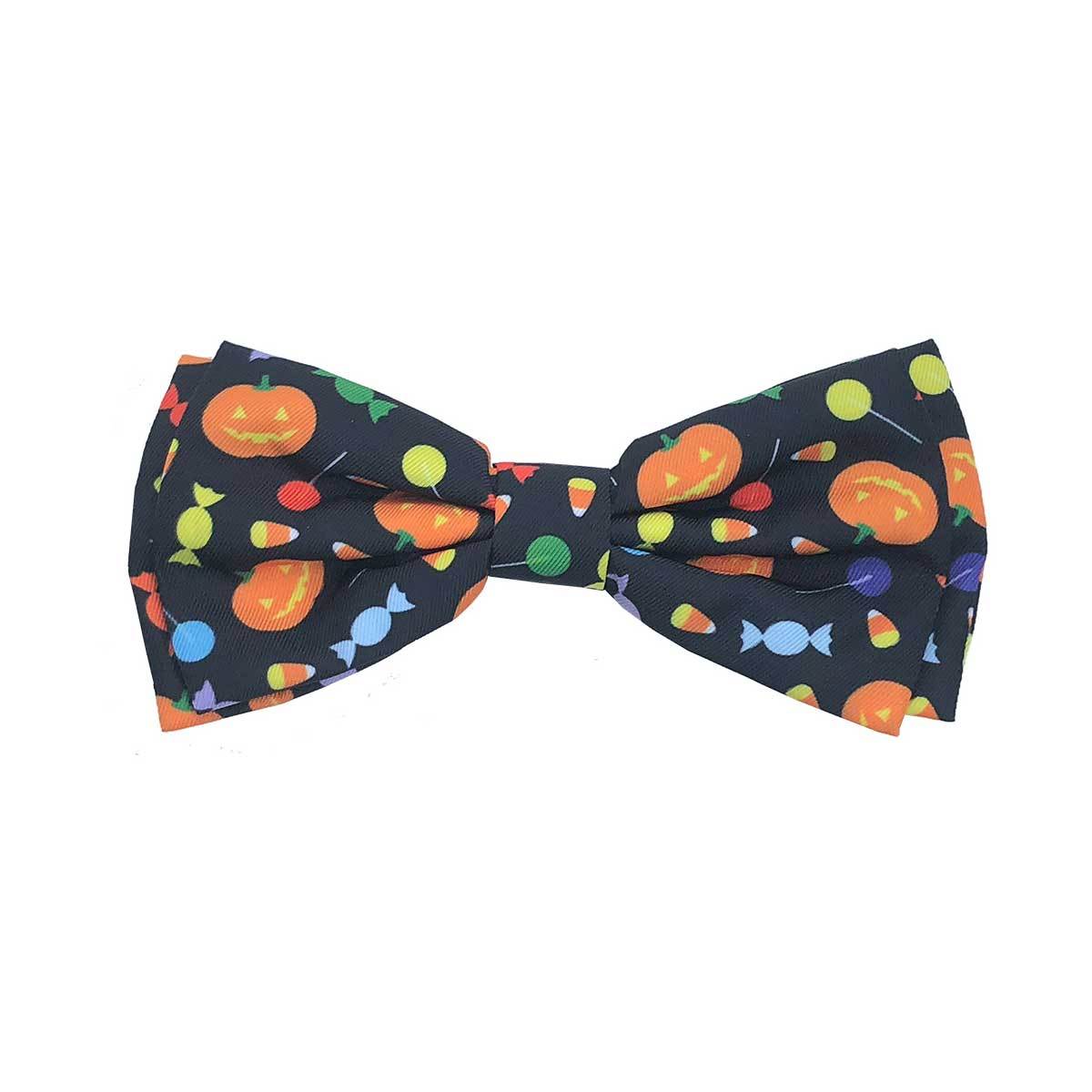 Trick or Treat Dog Collar Bow Tie | Pawlicious & Company