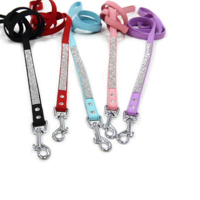 VIP Bling Dog Leash in Pink | Pawlicious & Company