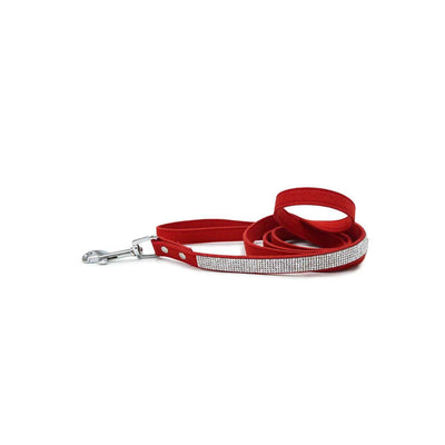 VIP Bling Dog Leash in Red | Pawlicious & Company