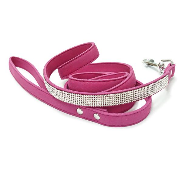 VIP Bling Leash Fushsia | Pawlicious & Company