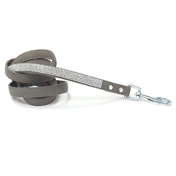 VIP Bling Leash Gray | Pawlicious & Company