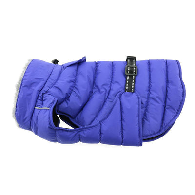 Alpine Extreme Weather Puffer Dog Coat - Navy | Pawlicious & Company