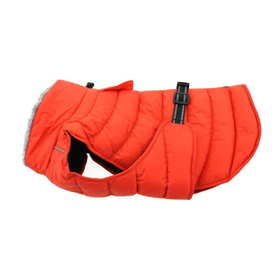 Alpine Extreme Weather Puffer Dog Coat - Orange | Pawlicious & Company