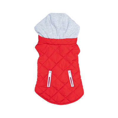 Weekender Sweatshirt Hoodie in Red | Pawlicious & Company