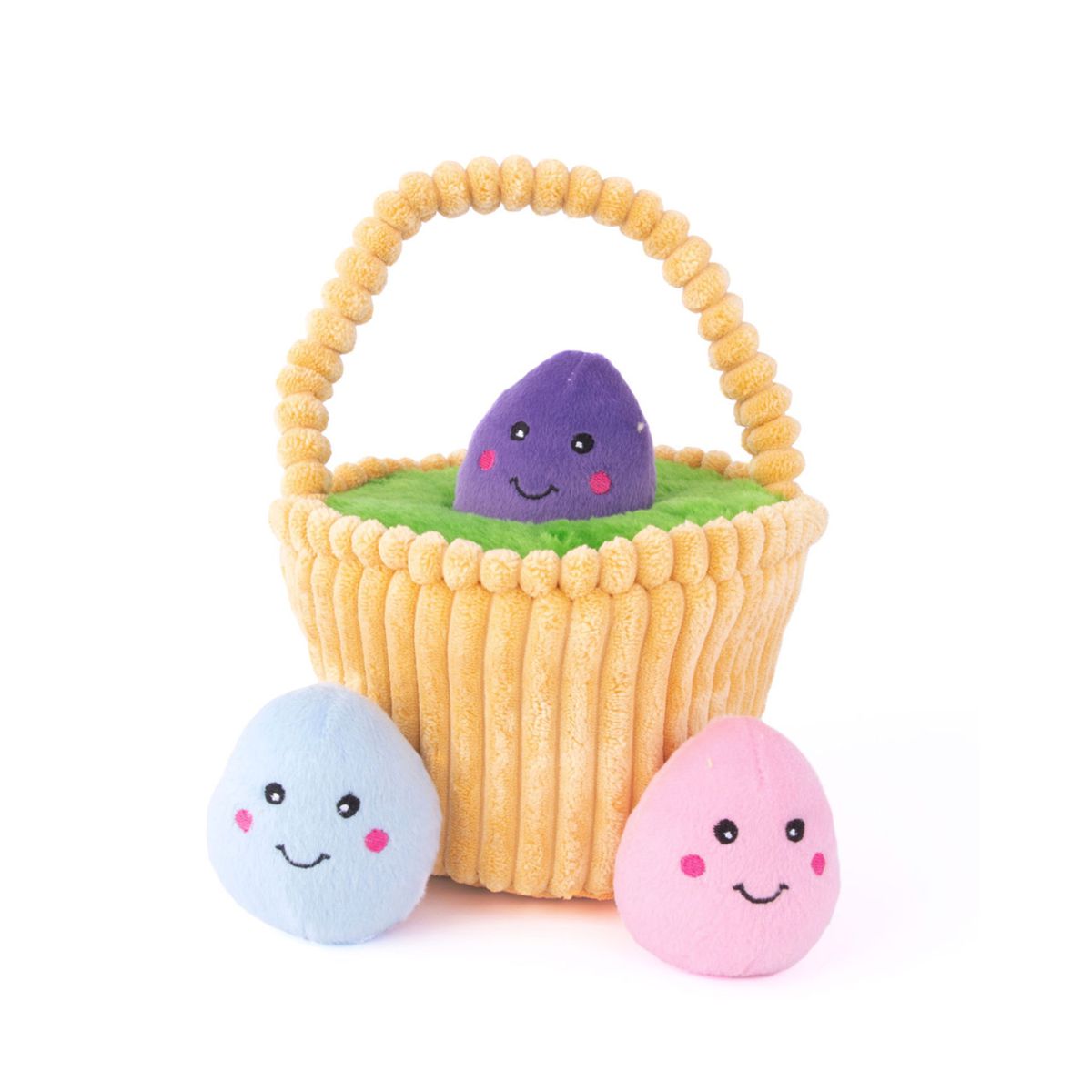 Easter Egg Basket Burrow Toy | Pawlicious & Company